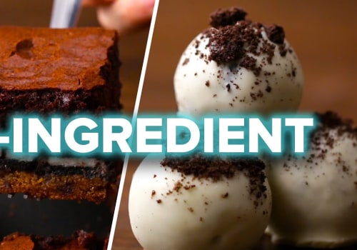 3-Ingredient Desserts: Easy and Quick Recipes